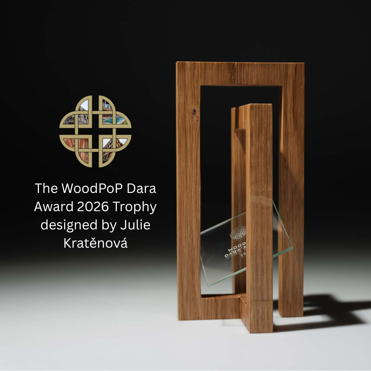 The WoodPoP Dara Award Trophy: A Winning Design Selected
